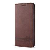 AZNS Magnetic Calf Texture Horizontal Flip Leather Case with Card Slots & Holder & Wallet, For iPhone 12 Pro Max, For iPhone 12 / 12 Pro, For iPhone 12 mini, For iPhone 11 Pro Max
